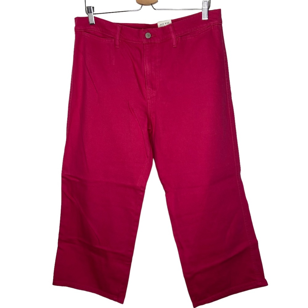 Lucky Jeans Mid Rise Crop Wide Leg NWT